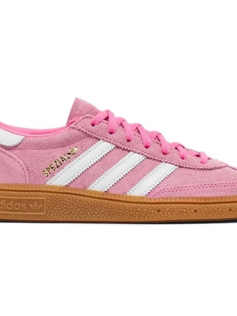 adidas Handball Spezial Lucid Pink White JI2654 Women New - Picture 4 of 5